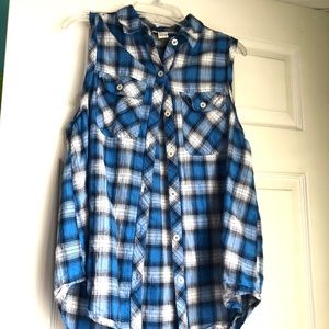 Forever 21 Small TankTop Flannel
